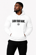 DFZ Signature White Hoodie Earn Your Name™