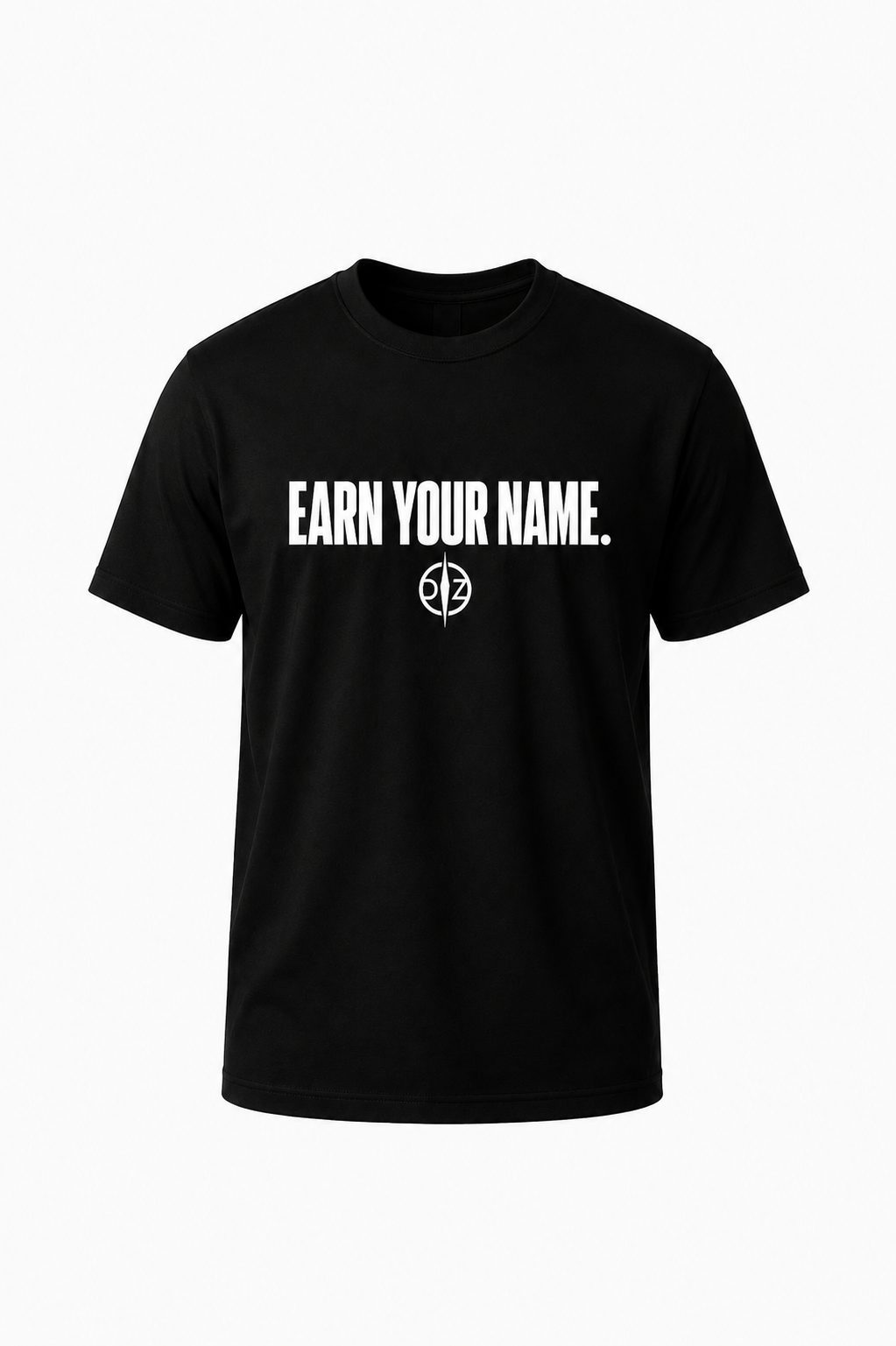 DFZ Signature Black Tee Earn Your Name™ Women