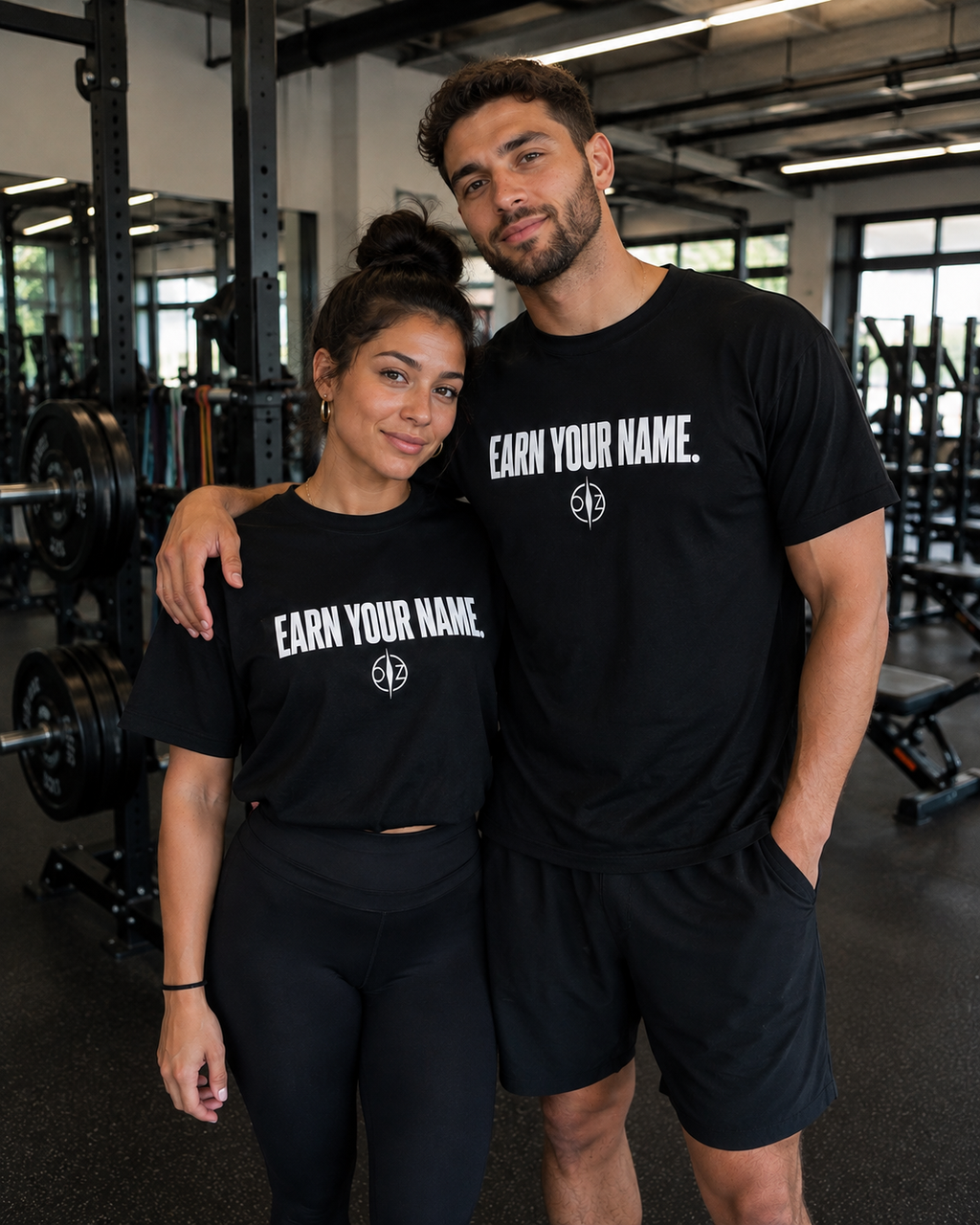 DFZ Signature Black Tee Earn Your Name™
