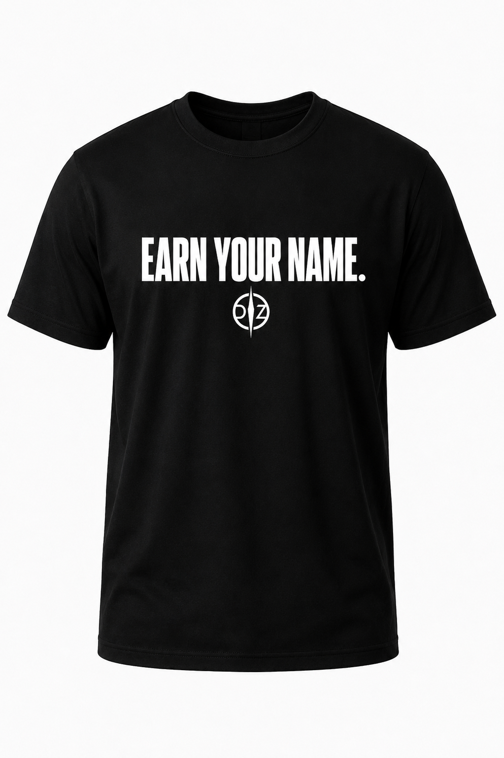 DFZ Signature Black Tee Earn Your Name™