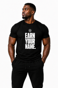 DFZ Signature Black Tee Earn Your Name™ Monument
